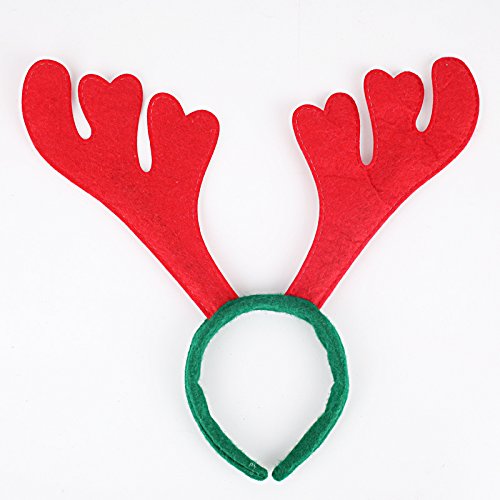 TD® Serre Tete Renne Cerf Deguisement Oreilles Noel Femme Fille Homme Bebe Garçon Bandeau