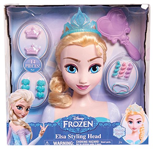 Tête à coiffer Elsa LA REINE DES NEIGES 2 : la tête à coiffer à Prix  Carrefour