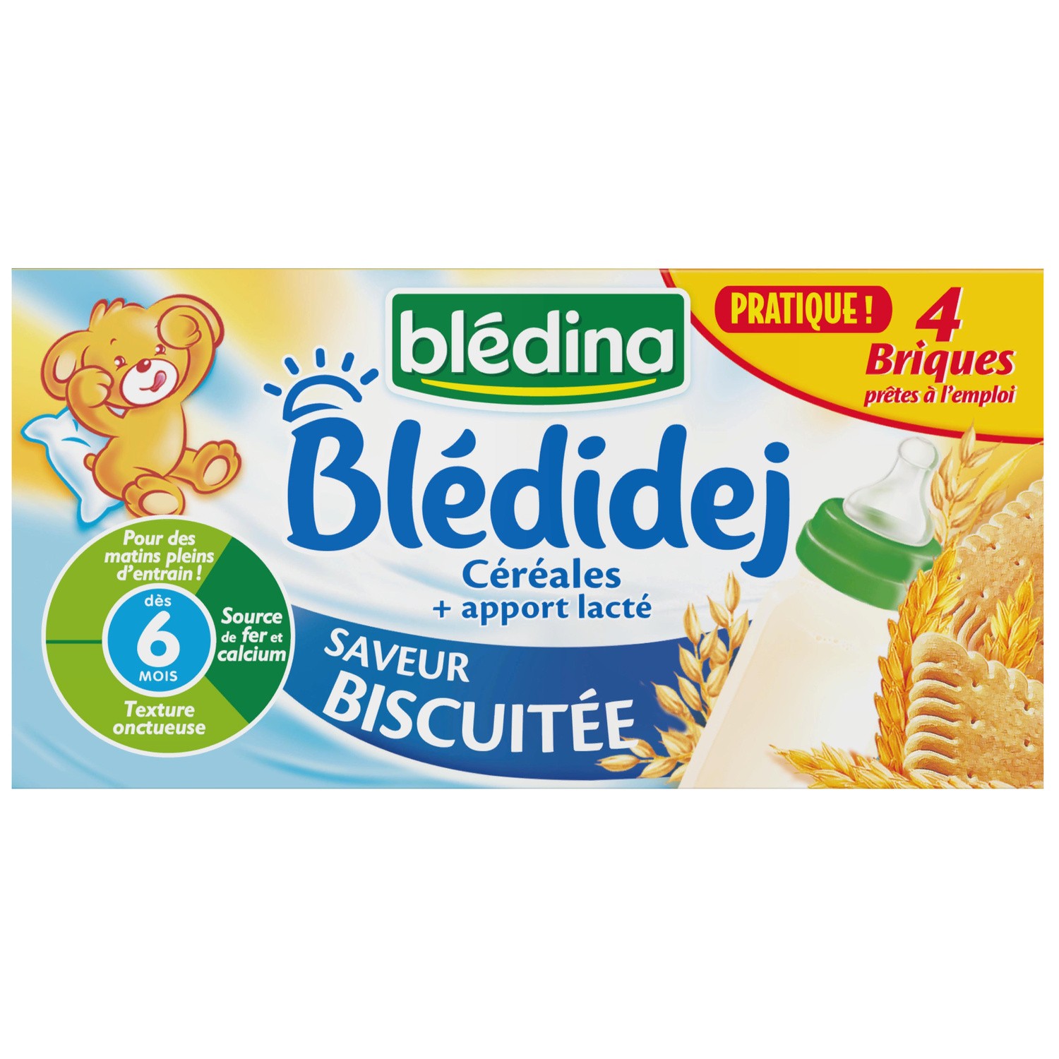 Blédidej Croissance Choco-vanille dès 12 mois BLEDINA : Comparateur, Avis,  Prix