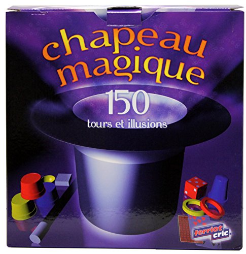 Coffret Magie Ferriot - 150 Tours De Magie Avec Accessoires : Cartes, Baguette, Anneaux, Dés - Jeu De Société Familial Et éducatif