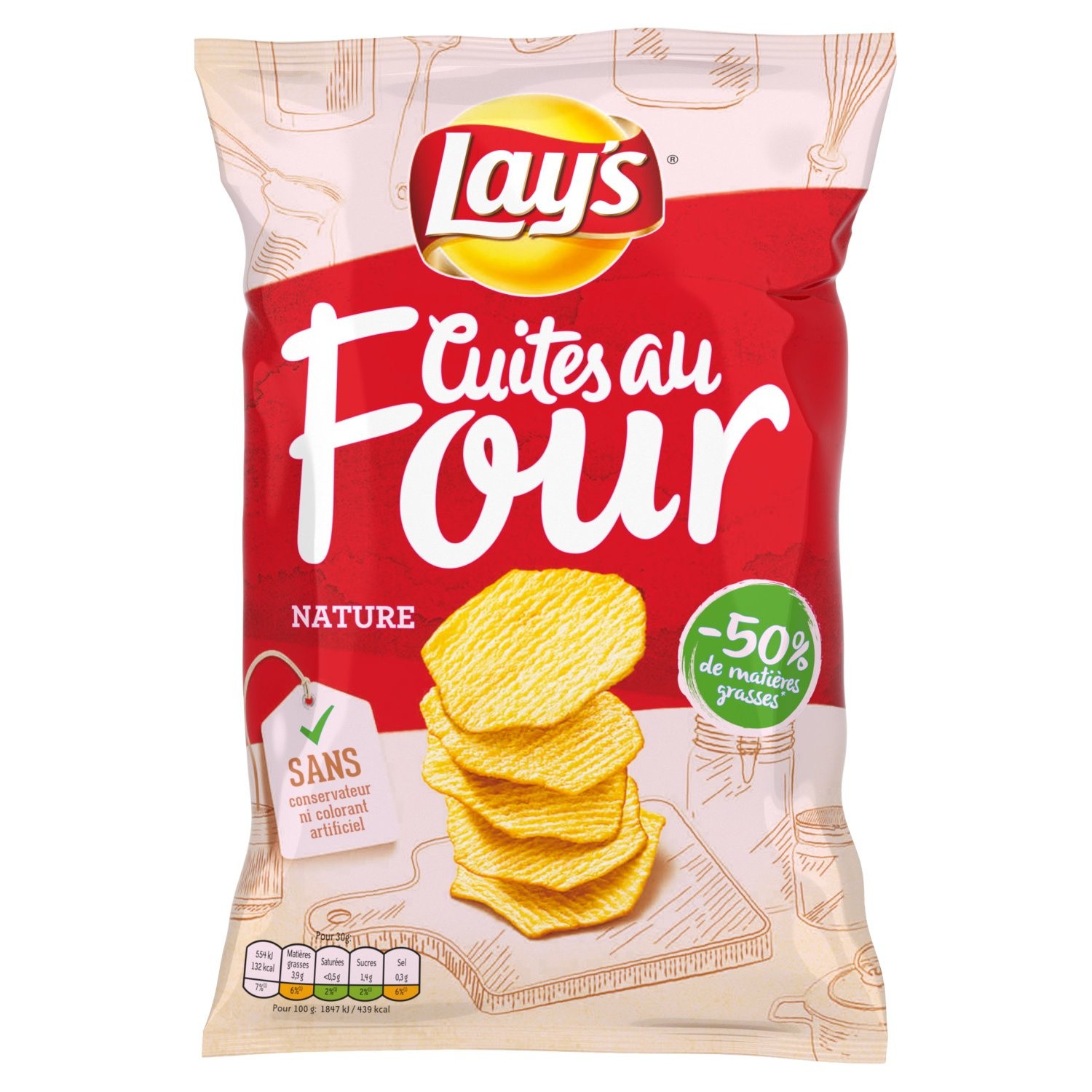 LAY'S Chips Cuites au Four 3168930002987 (1 vendeur) LAY'S Chips Cuites au Four 3168930002987 (1 vendeur)