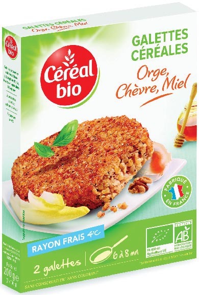Galettes De Céréales - Orge, Chèvre Et Miel (Céréal Bio)