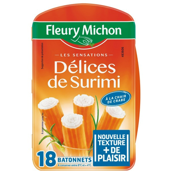 fleurymichon DÉLICES DE SURIMI FLEURY en promo