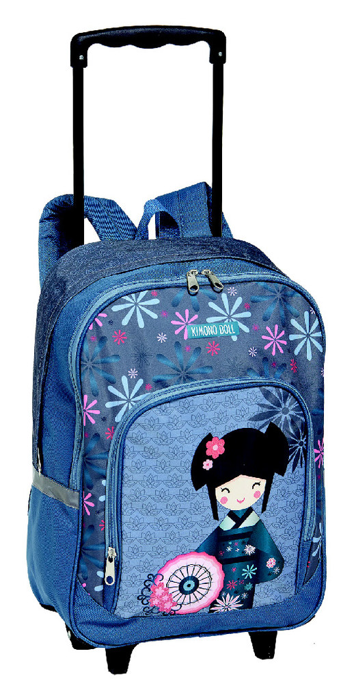 leclerc cartable a roulette