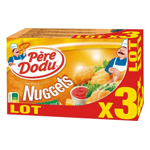 Père dodu NUGGETS AU FROMAGE Père dodu