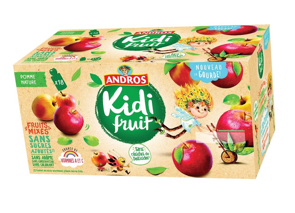 GOURDES DE COMPOTES POMME NATURE SANS (1 vendeur)