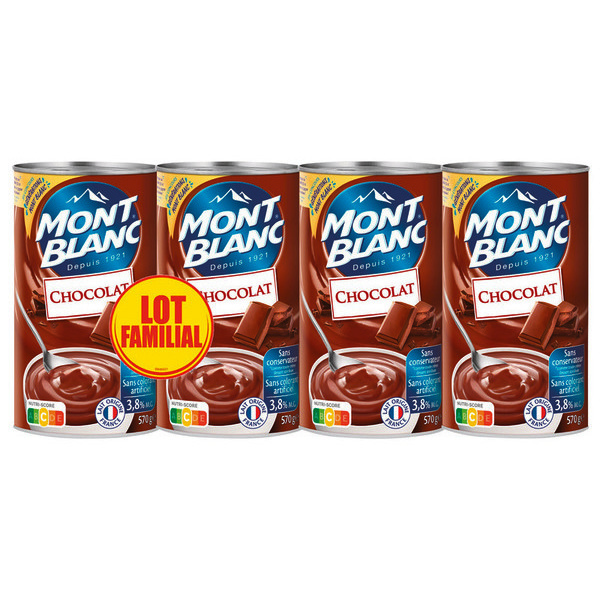 Crème Dessert Mont Blanc Promo Crème Dessert Mont Blanc Chez Promocash 12 mont-blanc Crème dessert 3700279306915