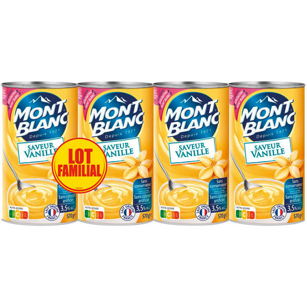 Crème Dessert Mont Blanc Promo Crème Dessert Mont Blanc Chez Promocash 4 mont-blanc Crème dessert 3700279306922