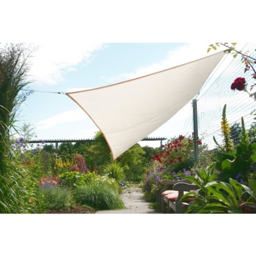 Floracord 06 77 07 38 Vierhoekige zonnezeil met regenbescherming, 2,5 x 3 m, inclusief accessoires met duurzaam elastische spanriemen, ivoor Floracord 06 77 07 38 Vierhoekige zonnezeil met regenbescherming, 2,5 x 3 m, inclusief accessoires met duurzaam elastische spanriemen, ivoor