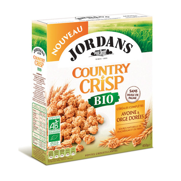 Country Crisp 4 Baies - Jordans - 550 g