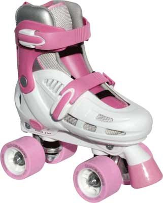 Roller in line - AGNESGROLLER - Patins pour enfants - Rose - Taille S
