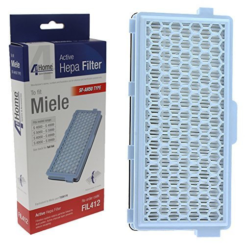 PakTrade Filtro HEPA Compatibile Per Miele Serie S4, S5, S6, S8 E Compact C1/C2