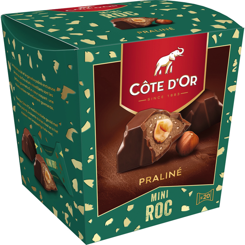 Côte d'or CHOCOLAT MINI ROC PRALINÉ 7622201133467