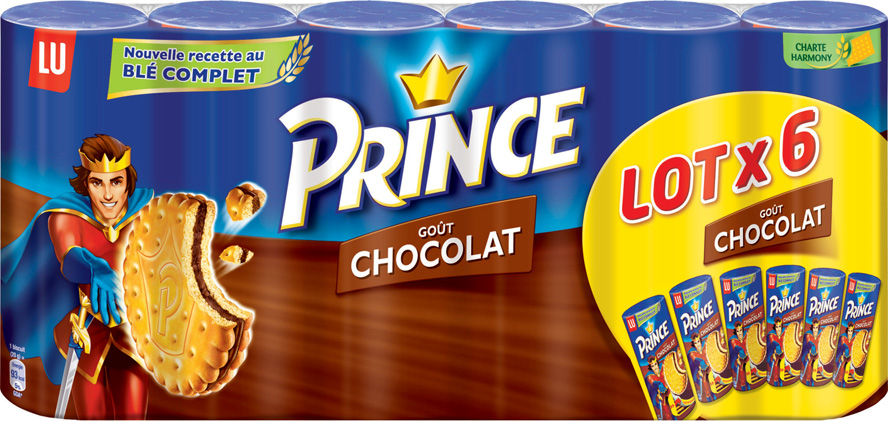 Prince Lu - Biscuits goût chocolat x2 - Supermarchés Match