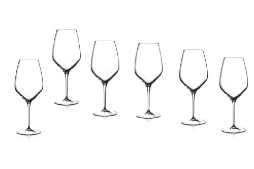 Verres à Vin Luigi Bormioli Atelier Chianti - Lot De 6, 46.7ml, Cristal SON.hyx Renforcé Titane, Lave-vaisselle