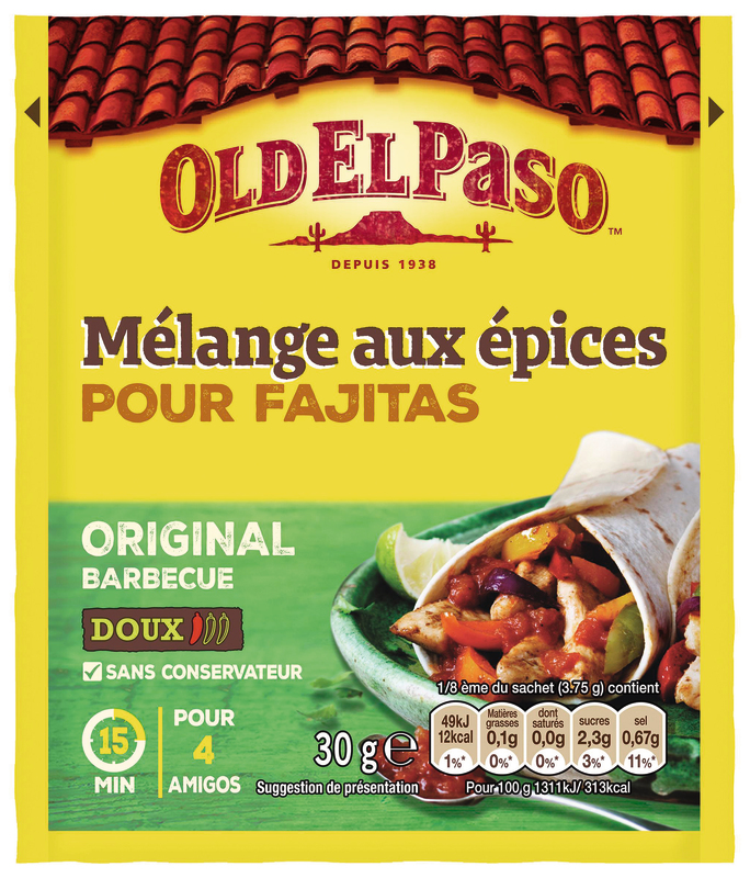 Old El Paso MÉLANGE AUX ÉPICES POUR 8410076490742 (2 vendeurs)