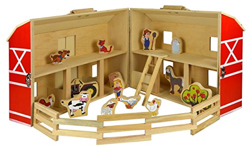 Marionette Wooden Toys Carrello In Legno Per Imparare A Camminare | 23 Blocchi Colorati | Giocattolo Educativo Multifunzione