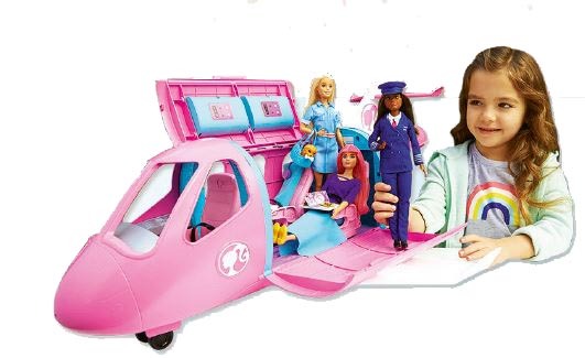 Gros avion barbie - Barbie