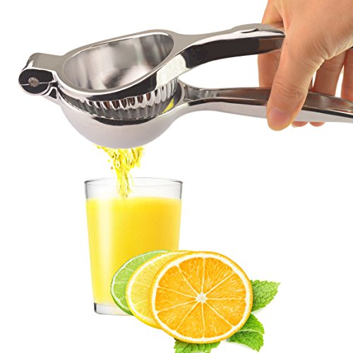 Presse-citron Manuel Avec Piège à Noyaux - En Plastique Vert - Bec Verseur Et Lavable Au Lave-vaisselle