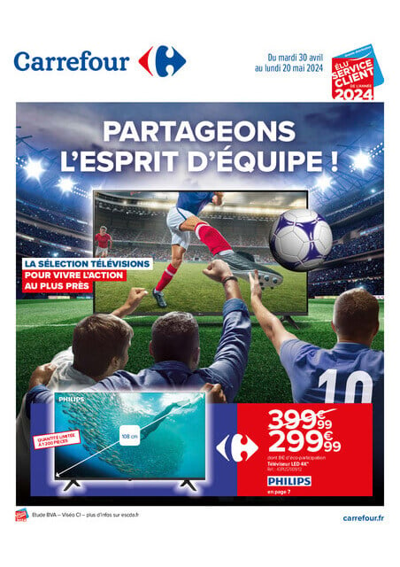 Carrefour PARTAGEONS L'ESPRIT D'ÉQUIPE ! 