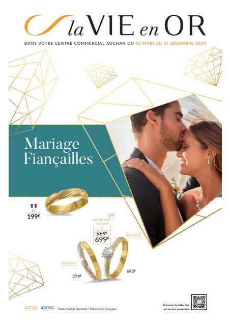 Auchan La vie en Or : Mariage & Fiançailles