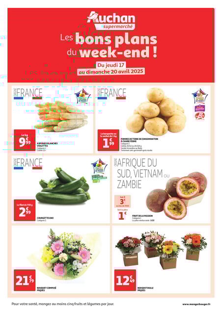 Les bons plans du week-end dans votre super !