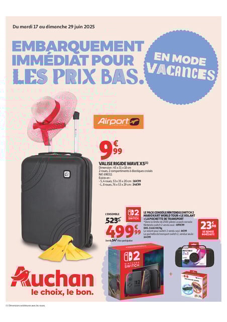 Embarquement immédiat pour les prix bas