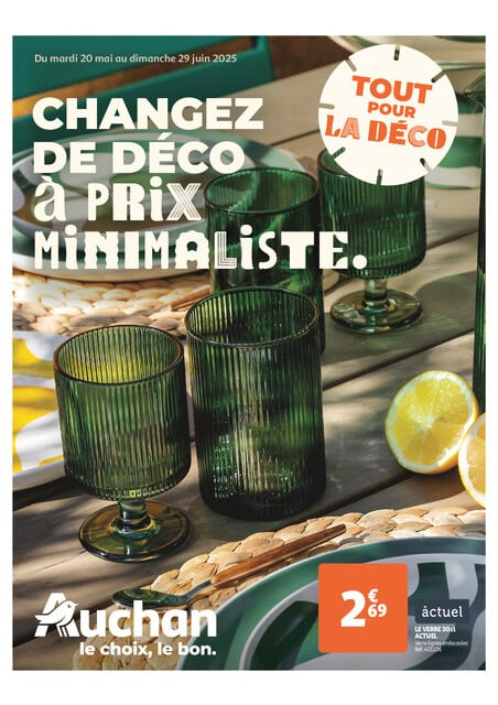 Changez de déco à prix minimaliste