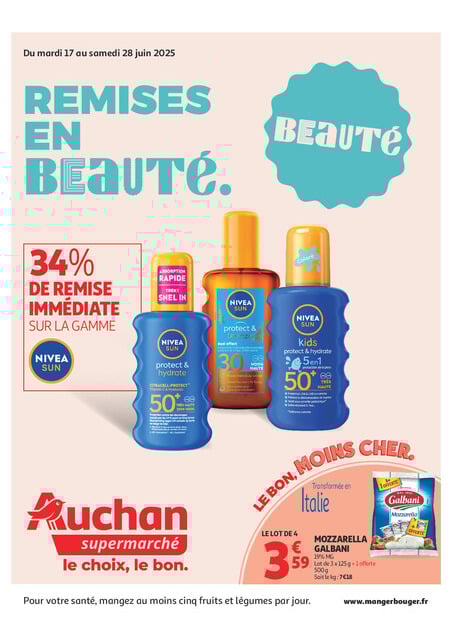 Remises en beauté, c'est aussi dans votre Super