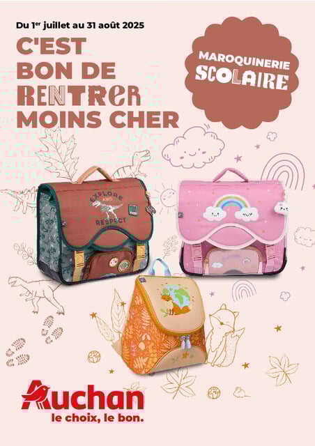 Guide maroquinerie scolaire : C'est bon de rentrer moins cher