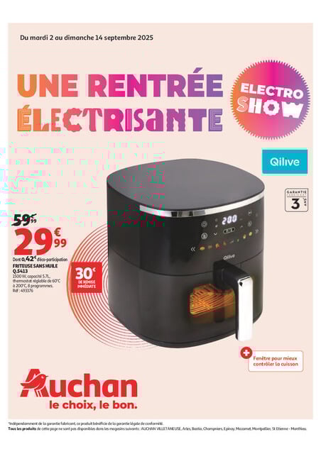 Auchan Une rentrée électrisante