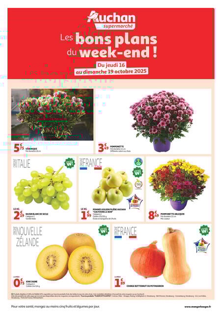 Les bons plans du week-end dans votre super !