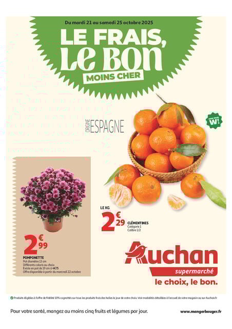 Le frais, le bon moins cher