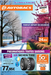 Autobacs Forfait départ en vacances