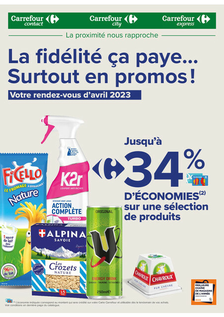 Carrefour Express Votre rendez-vous d'avril 2023 !