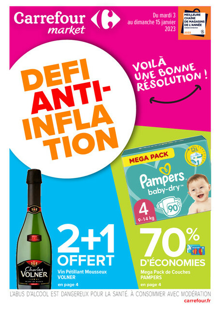 Carrefour Market Défi anti inflation