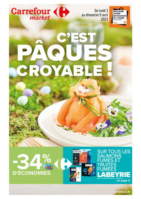 Carrefour Market C'est Pâques Croyable !