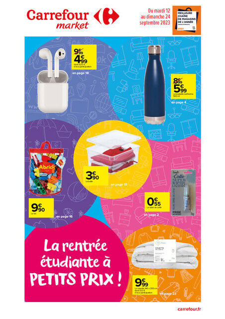 La rentrée étudiante à petits prix