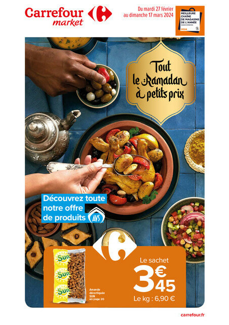 Carrefour Market Ramadan à petits prix !