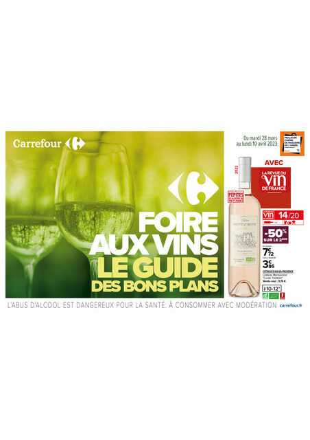 Carrefour FOIRE AUX VINS LE GUIDE DES BONS PLANS