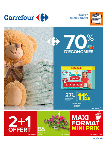 Carrefour Maxi format Mini prix