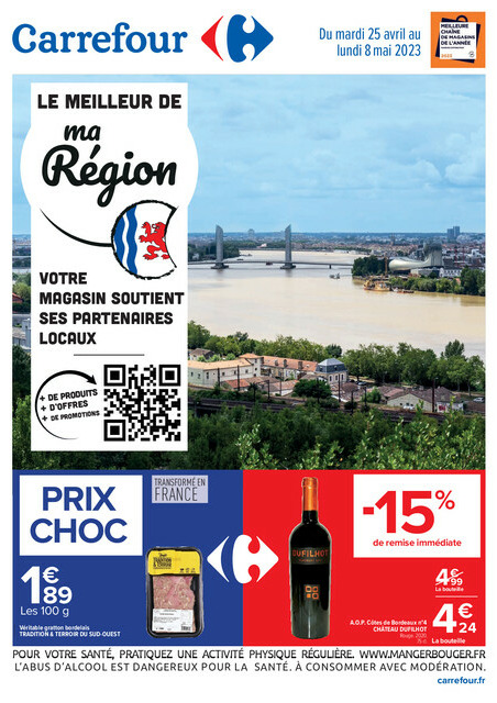 Carrefour Le meilleur de ma région Bordeaux
