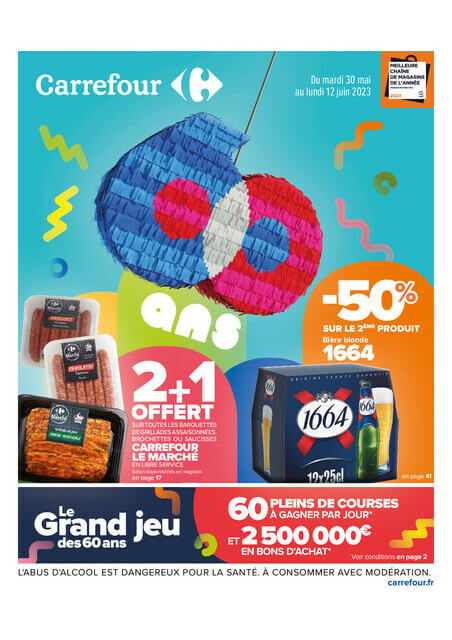 Carrefour Carrefour fête ses 60 ans