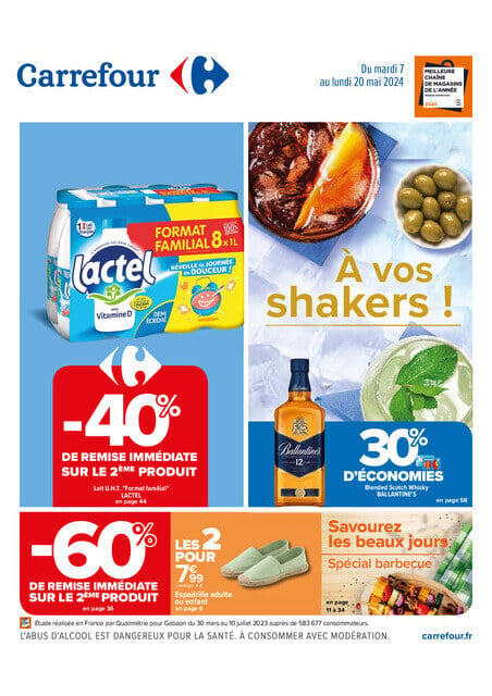 Carrefour A vos shakers !