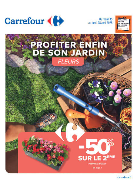 Carrefour PROFITER ENFIN DE SON JARDIN