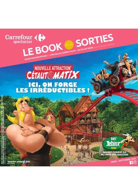 CARREFOUR SPECTACLES - LE BOOK DE VOS SORTIES