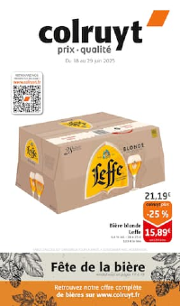 Les offres Colruyt du moment : Bière Leffe