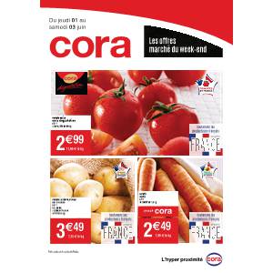 Cora Les offres marché du week-end