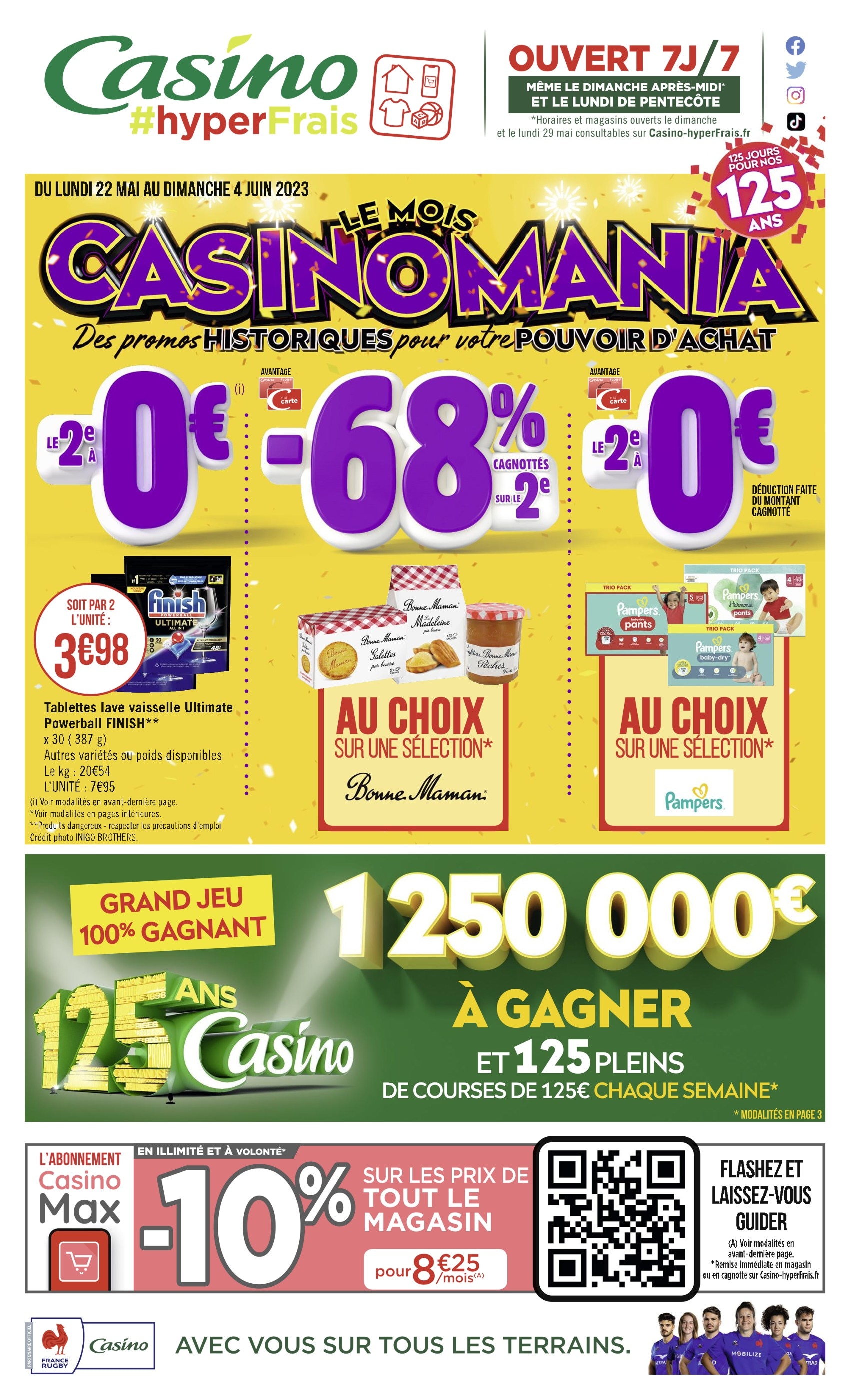 Géant Casino LE MOIS CASINOMANIA