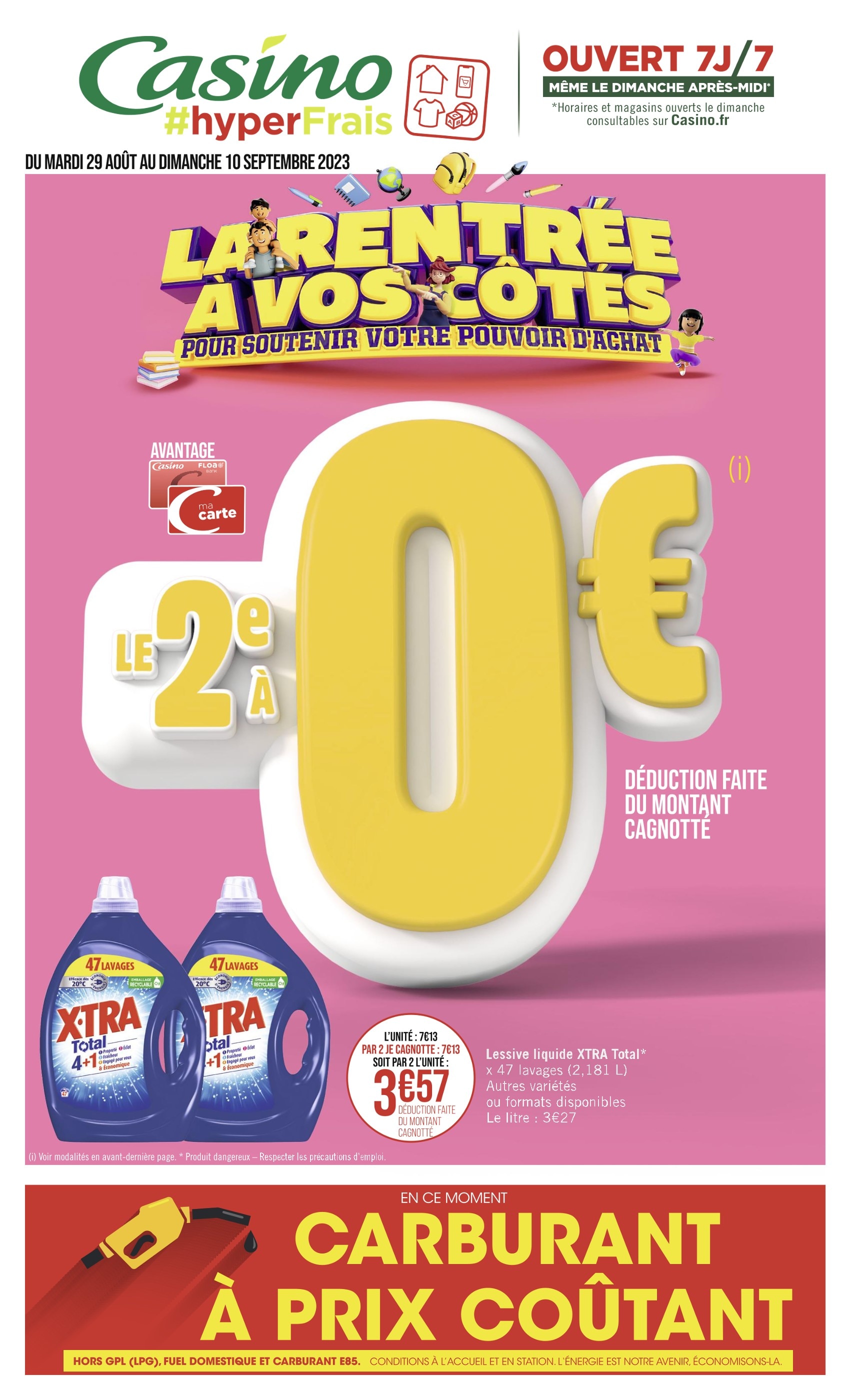 LA RENTRÉE À VOS CÔTÉS